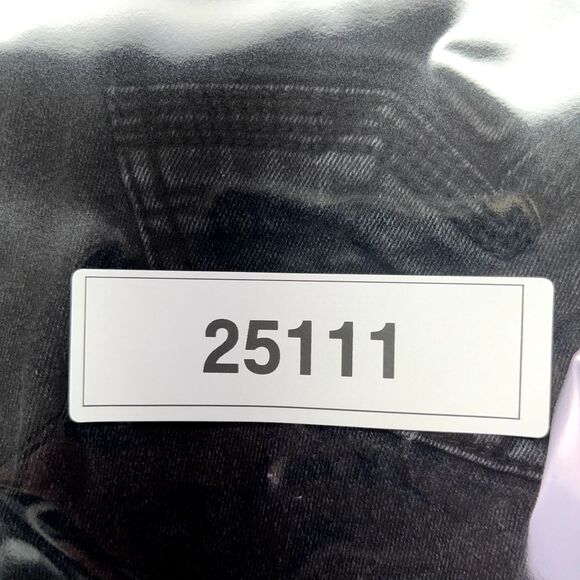 Artful REBEL 36x30‎ Men Straight Leg Black Stretch Denim Jean Cotton Blend Goth - Picture 16 of 16